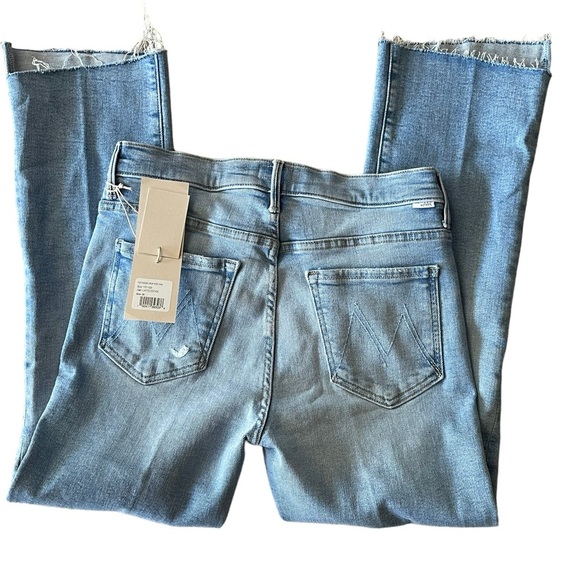 Mother Insider Crop Step Frayed Jeans - Picture 6 of 10